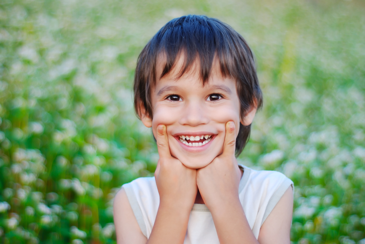 Cute Kid Smiling 